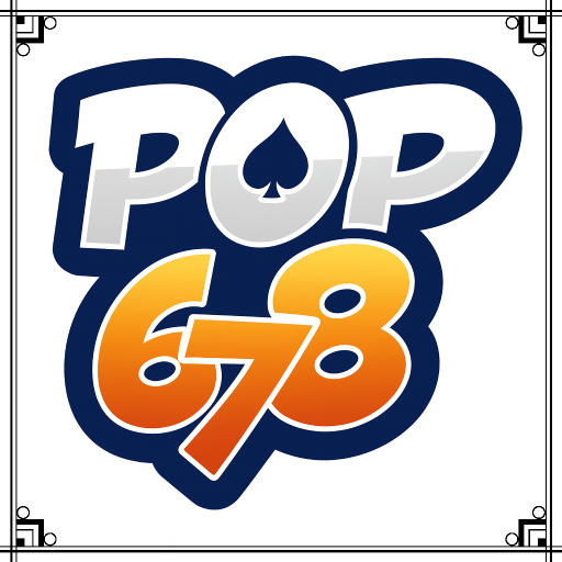 Imagem promocional da POP678.COM mostrando a plataforma e suas vantagens