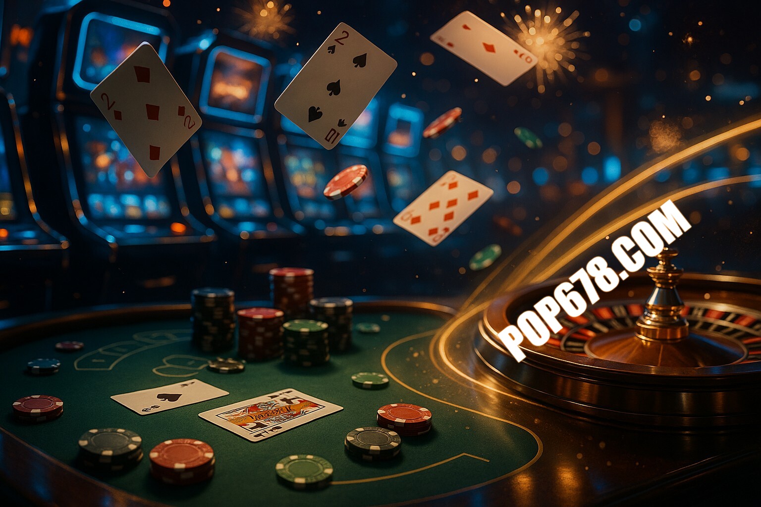 Jogos emocionantes no POP678.COM